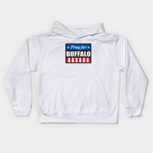 Pray for Buffalo Kids Hoodie